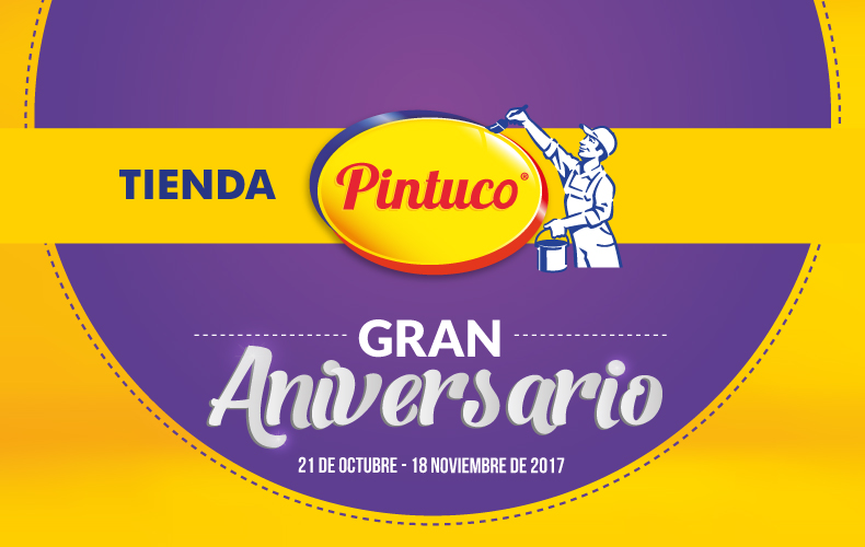 Aniversario Tiendas Pintuco Colombia