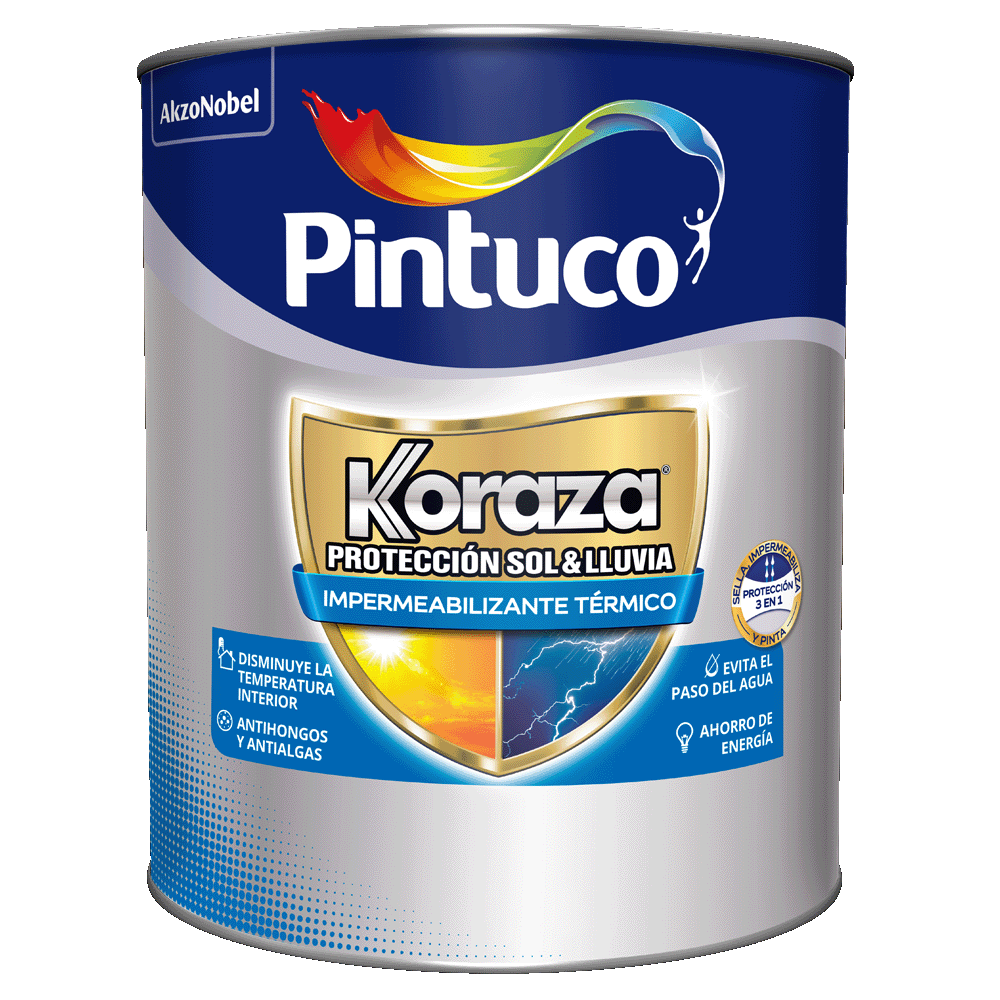 Pintura Koraza Impermeabilizante Térmico