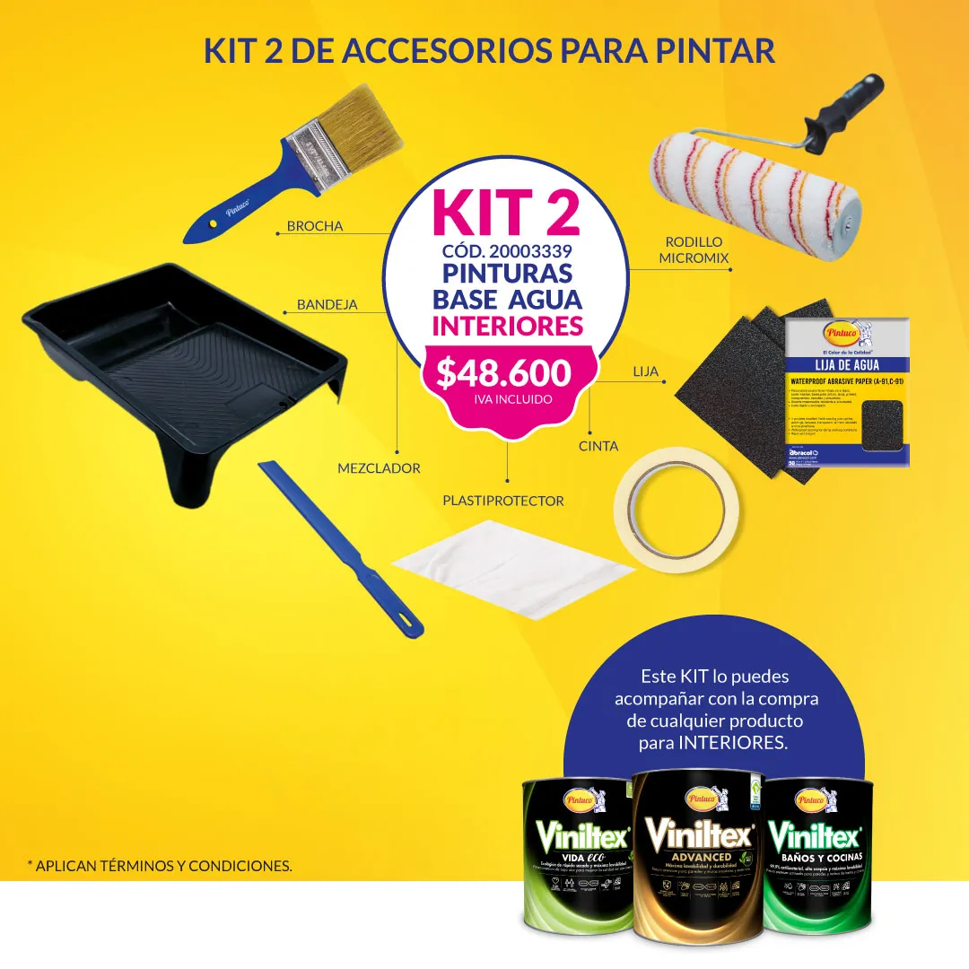 Lanzamiento Kit para pintar