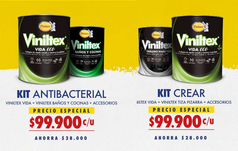 Adquiere tu kit Antibacterial y el Kit para Crear