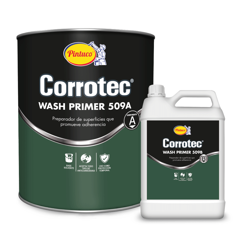 Corrotec Wash Primer Base Solvente  509A / 509B