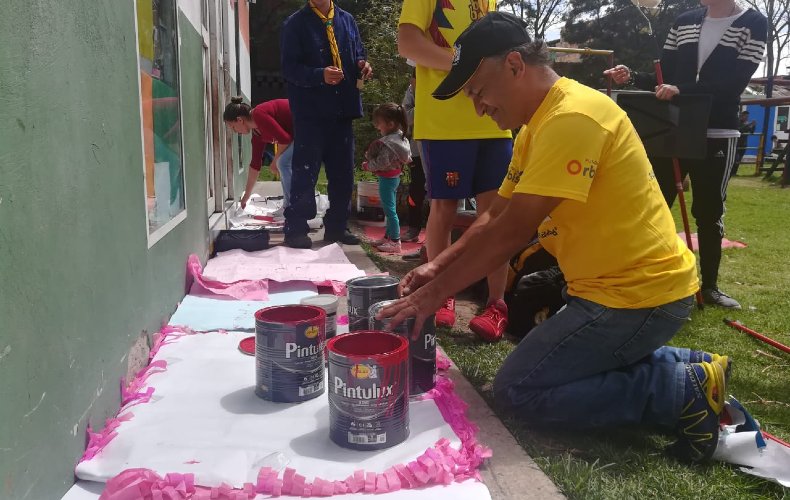 Nos unimos a las acciones de la fundación solidaridad por colombia