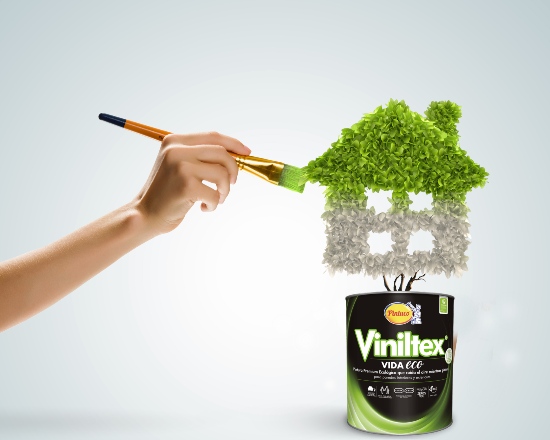 Pinta con Viniltex Vida Eco y protege la salud de los que amas