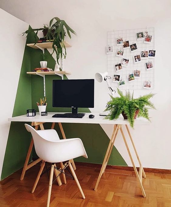 ¿Cómo decorar y pintar tu oficina en casa?
