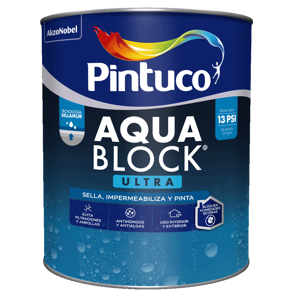 Pintura impermeabilizante aquablock ultra