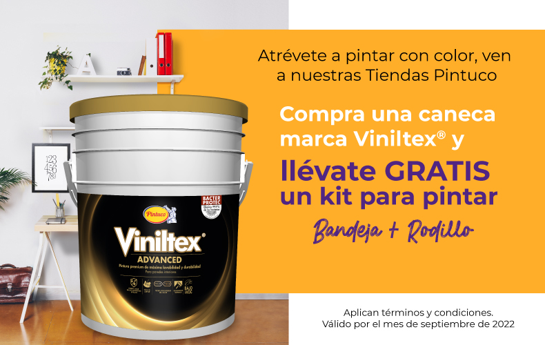 Viniltex obsequia kit para pintar en tiendas pintuco