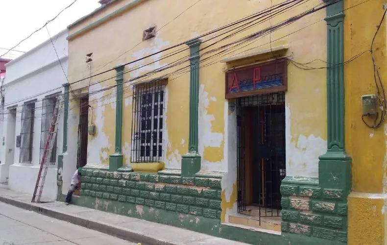 Una fiesta de color para el centro histórico de santa marta