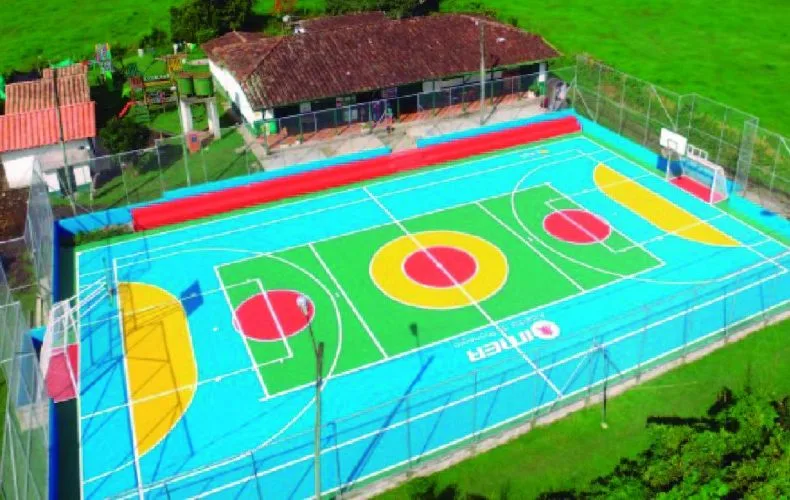 58 escenarios deportivos de rionegro se transformaron con color