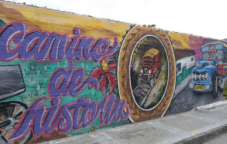 Murales que cuentan la historia de Rionegro