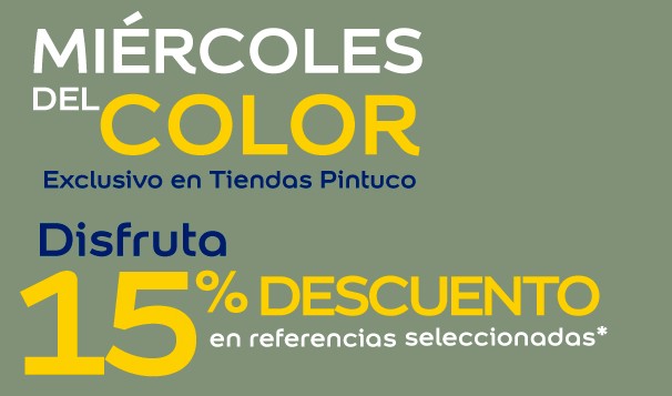 Términos y condiciones Miércoles de Color Pintuco