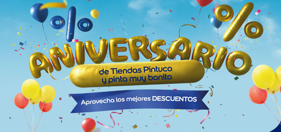 Términos y condiciones “Aniversario Tiendas Pintuco”